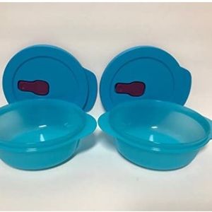 Tupperware Crystalwave 2pc set 1.75 cup